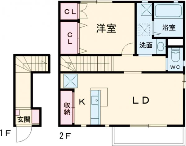 ヴァンベール B棟の間取り
