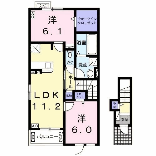 エレガンスの間取り