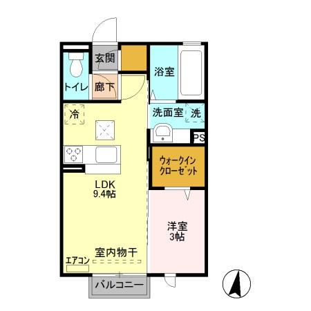 大黒屋 十五番館の間取り