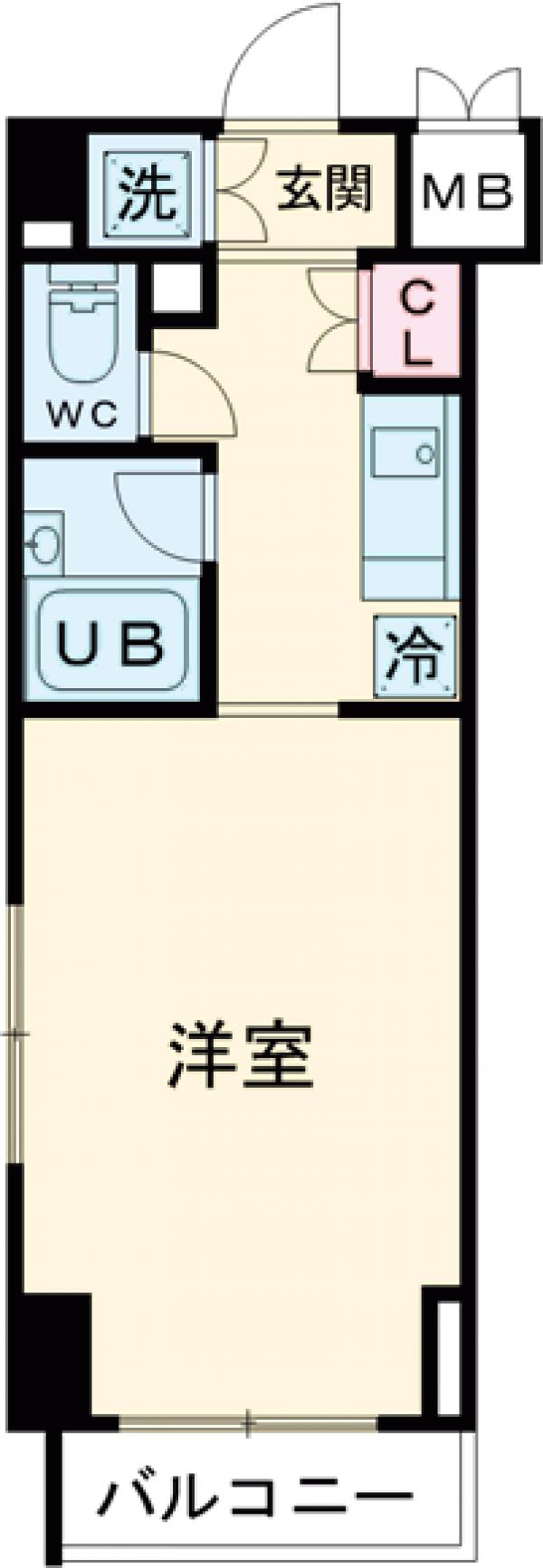 ルーブル上高井戸の間取り