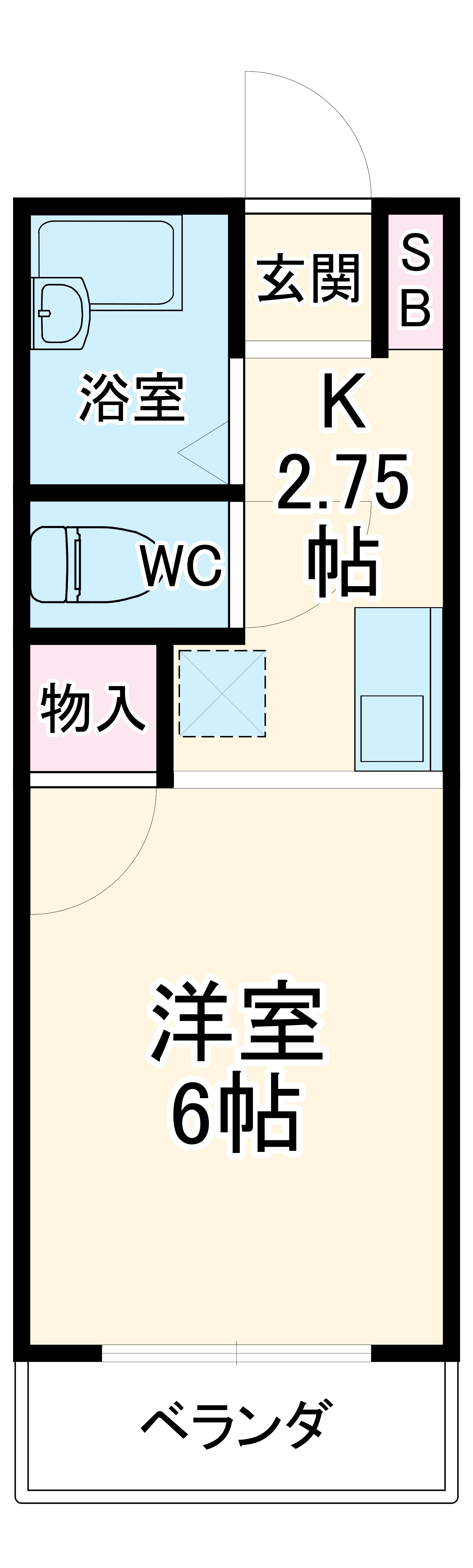 シャトルUNOの間取り