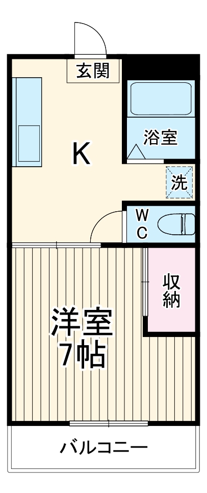 メゾン杉の里の間取り