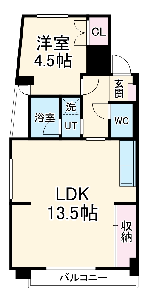 第7オオタビルの間取り