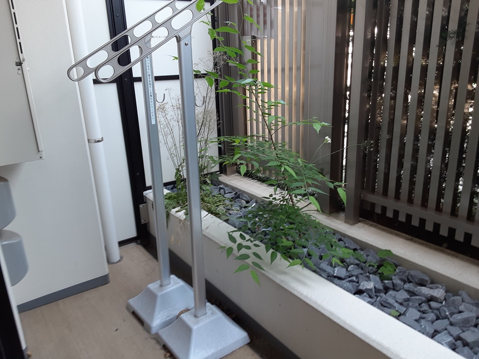 12/29 バルコニー