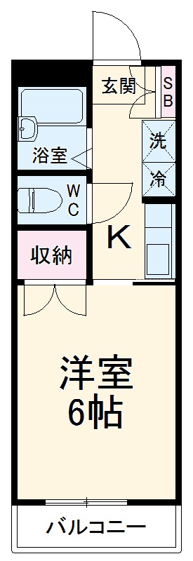 マナコートの間取り