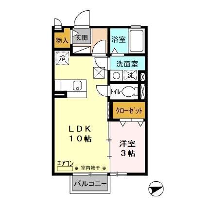 パネトーネ東海の間取り