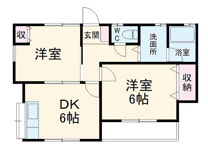 ハイブリッジハイムの間取り
