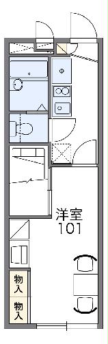 レオパレスエーリの間取り