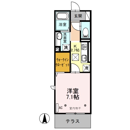 プレミスト　Ⅲの間取り