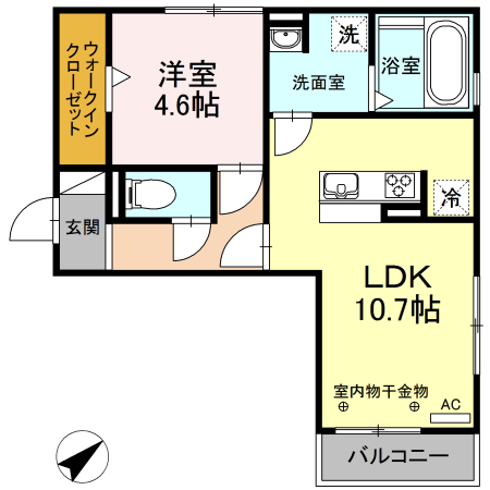 アルカンシェルの間取り