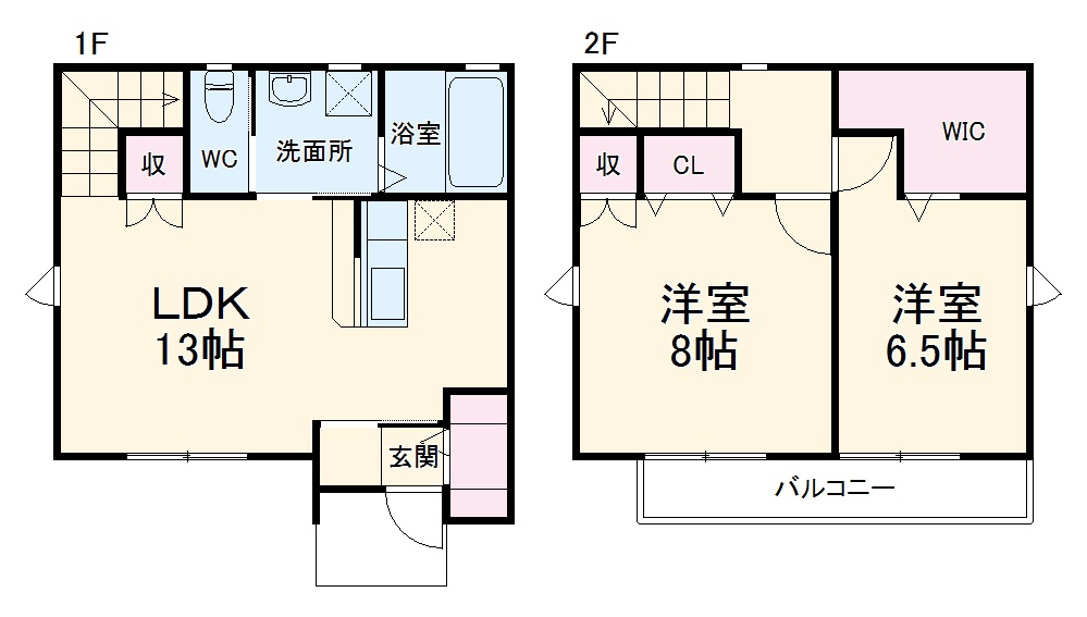 ラ・シャルールの間取り