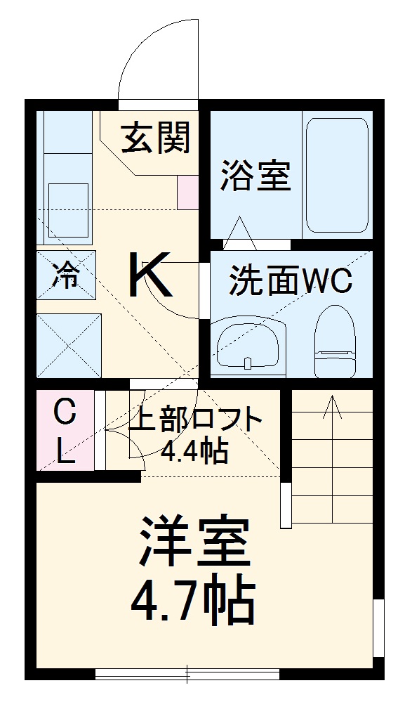 ジェノベーゼの間取り
