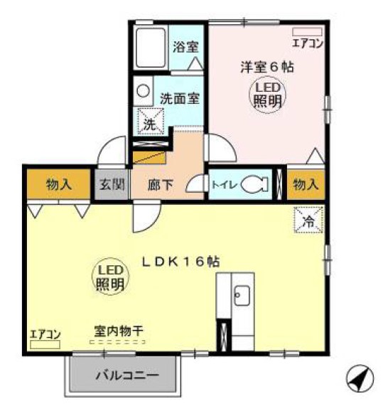 エスペランサの間取り