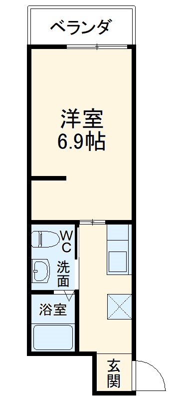 クレア ラ・クーオの間取り