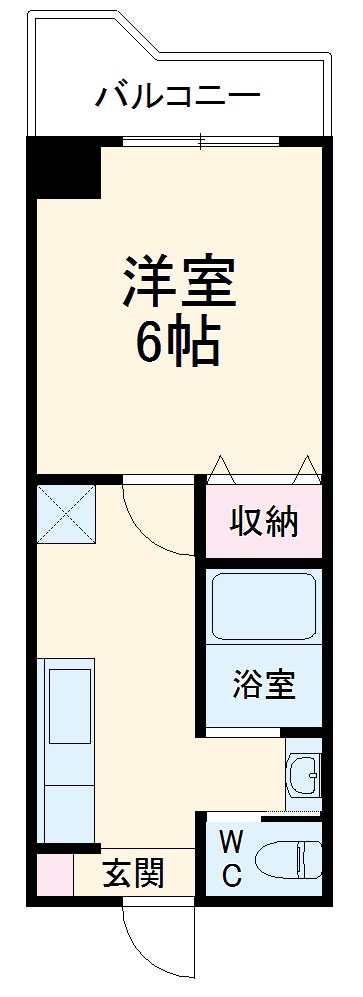 サンメゾン横山の間取り