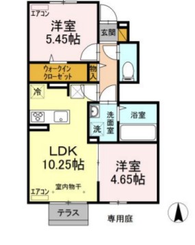 D・ルチアの間取り