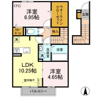 D・ルチアの間取り