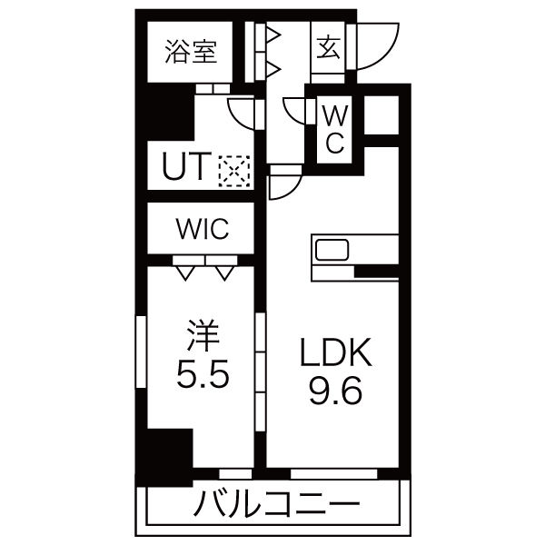 グリーンコートの間取り
