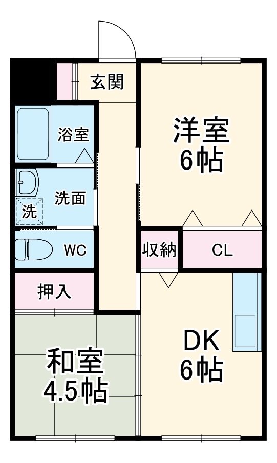 シニアステージツカダの間取り