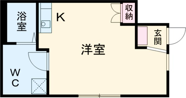 グリュック鳴海の間取り