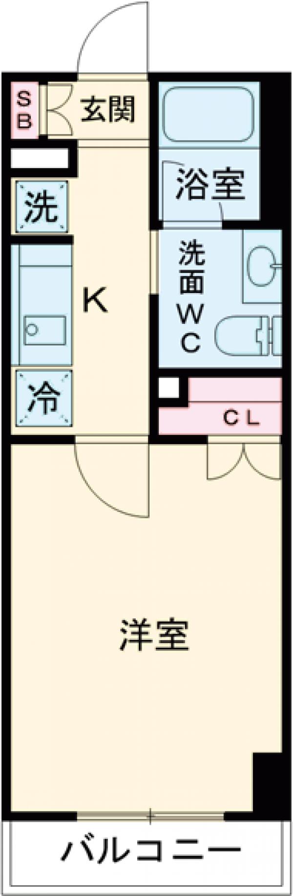 パティーナ北綾瀬の間取り