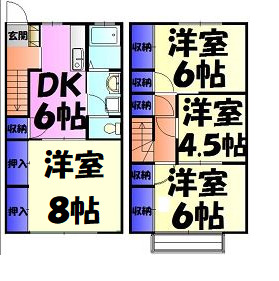 第5中島ハイツの間取り