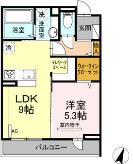 ステラ美光の間取り