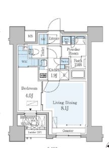 ＧＲＡＮ　ＰＡＳＥＯ横濱関内ＰＲＥＭＩＵＭの間取り