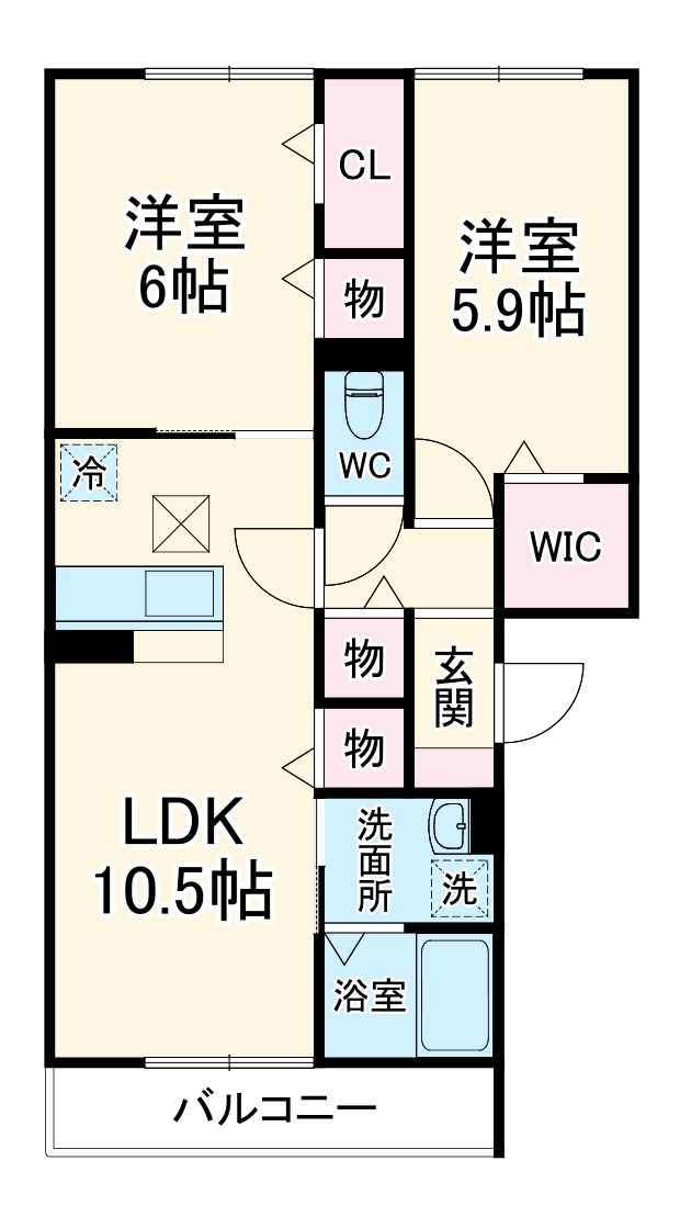 エーデルハイムⅢの間取り