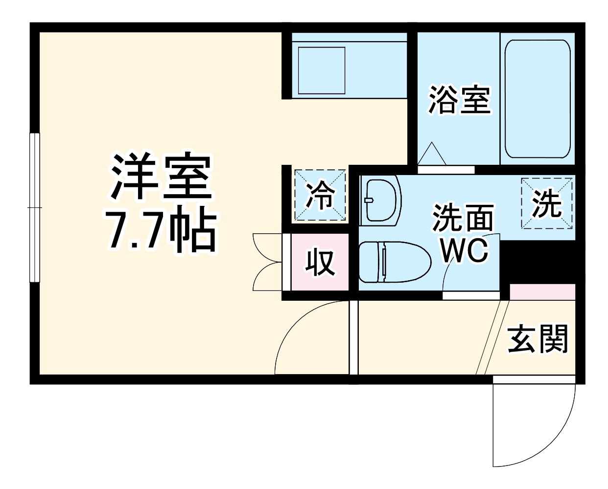 ソレイユ藤沢の間取り