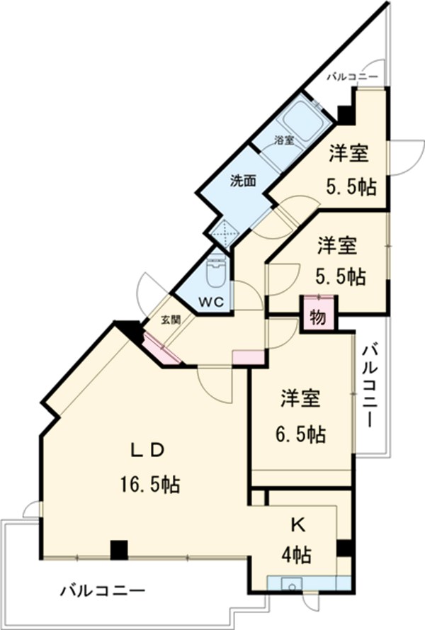 Ns21やごとの間取り