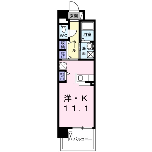 マンハッタンの間取り
