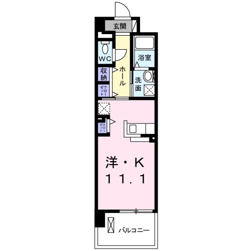 マンハッタンの間取り