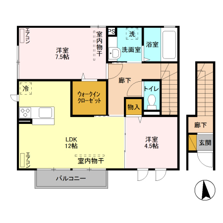 グレイスベル IIの間取り
