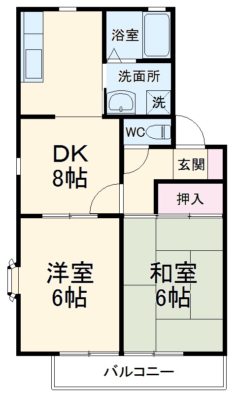 ファミール木崎の間取り