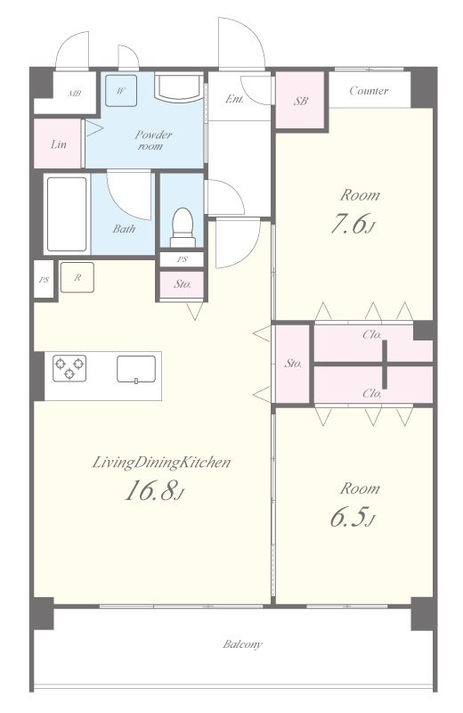 Magnolia.N の間取り