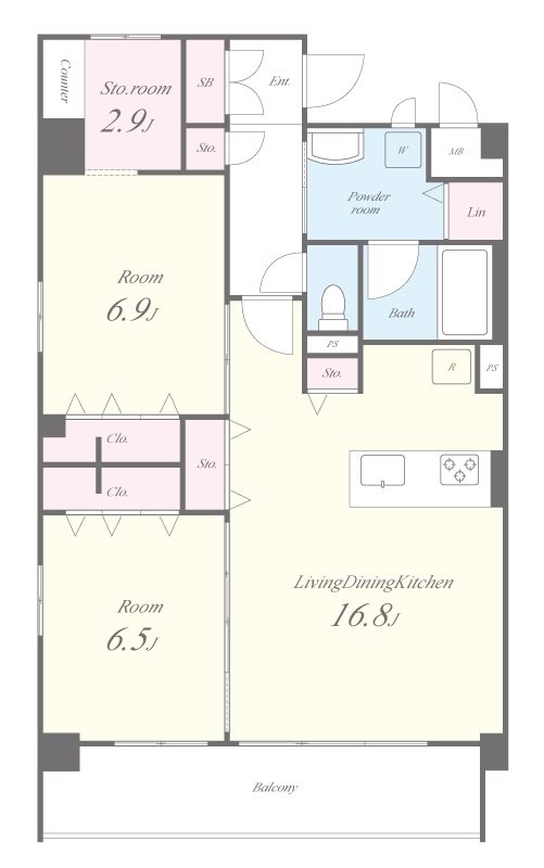 Magnolia.N の間取り