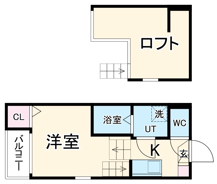 ハーモニーテラス井の森町の間取り