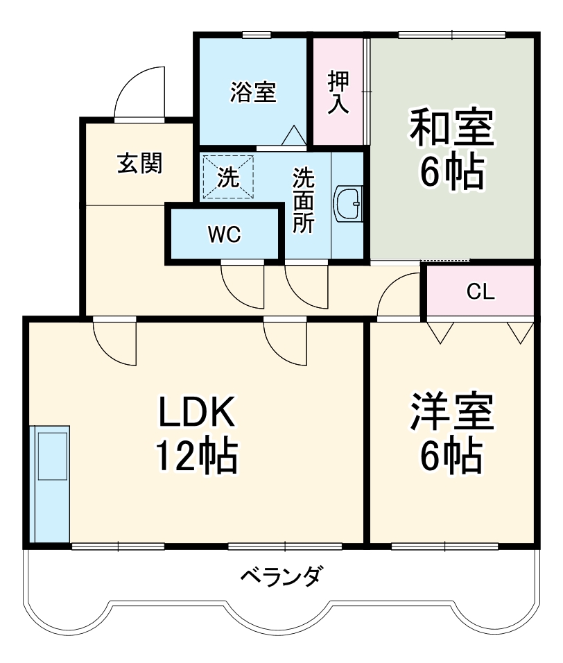 エクセルオオタケの間取り
