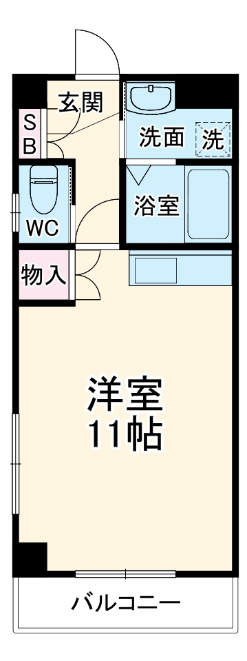 ユーネットⅡの間取り