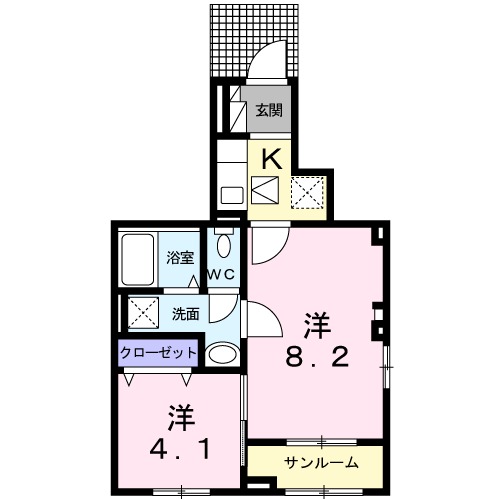 エル ドラード エボの間取り