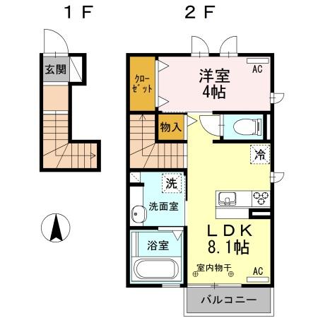 ルノアの間取り