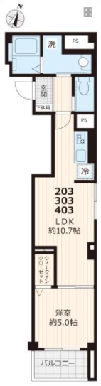 GARAGIAの間取り