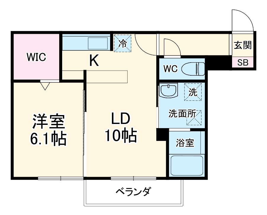 Casa in Collinaの間取り