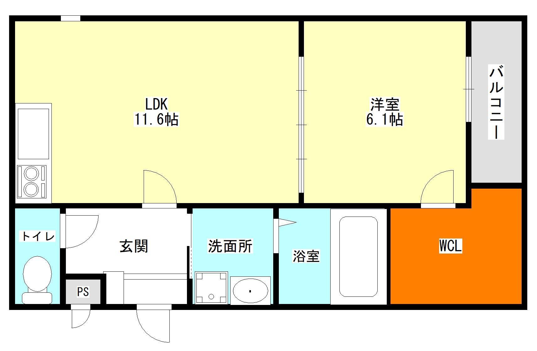 ソプラリアⅡ番館の間取り