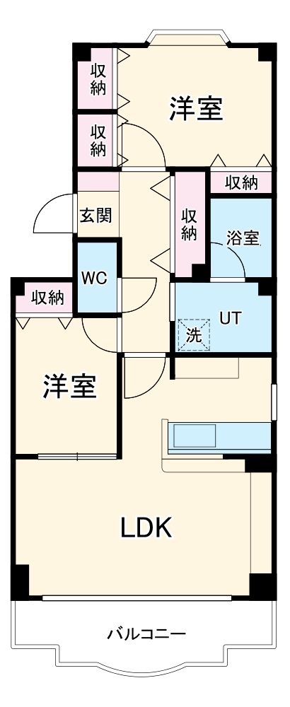 シャルマンの間取り