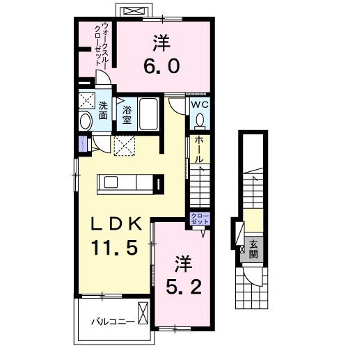 ハナミズキの間取り