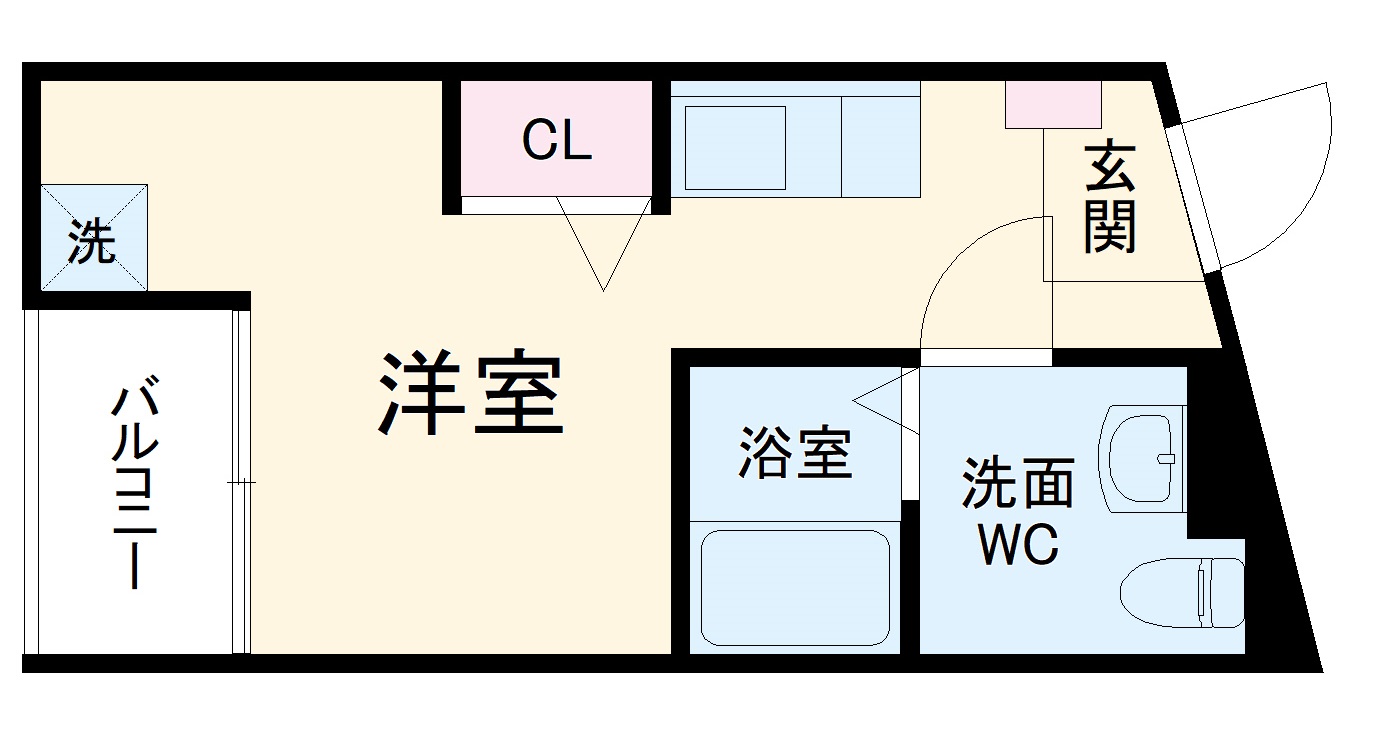 リヴェール弐番館の間取り