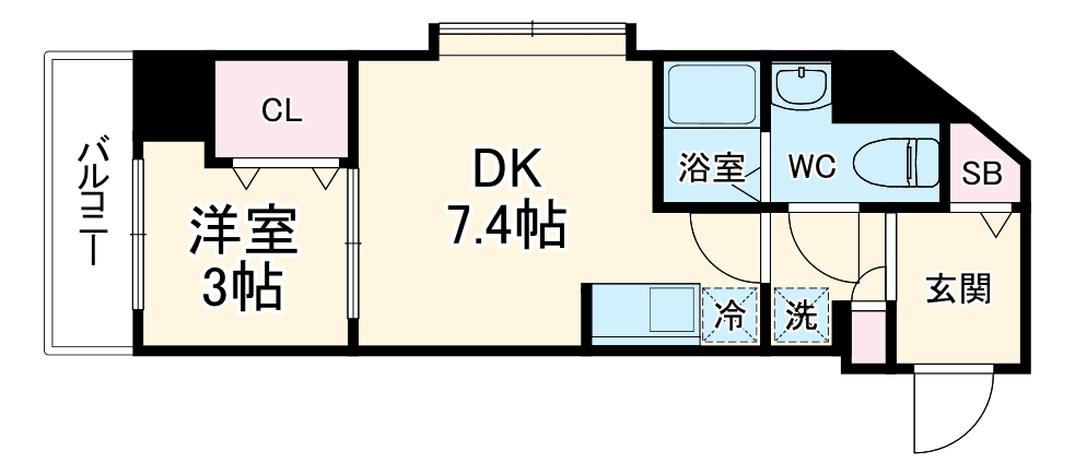 アルファコート西川口22の間取り