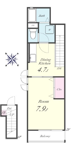 ヴェルシティヒルズの間取り